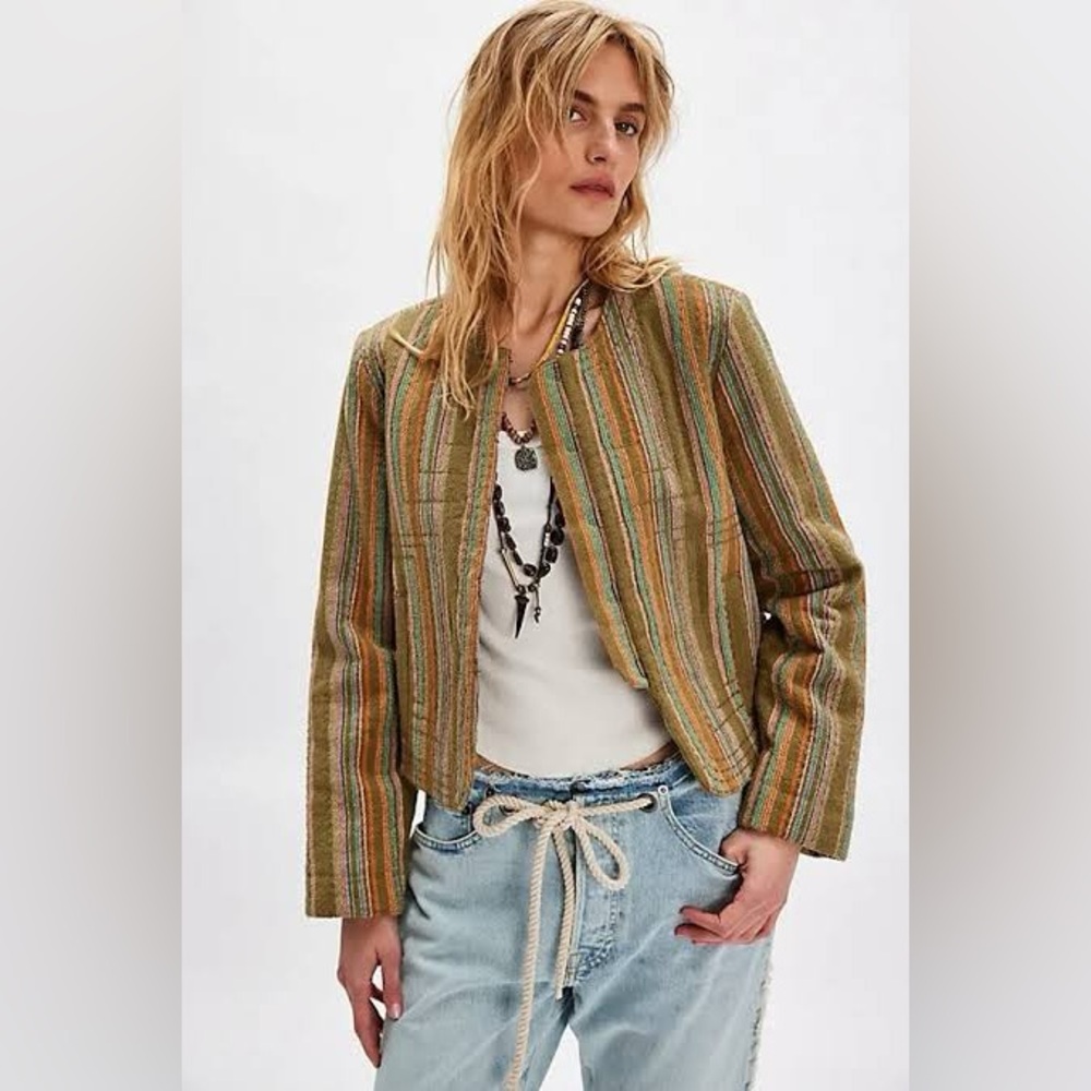NWT Free People Zandi Quilted Jacket Size Medium